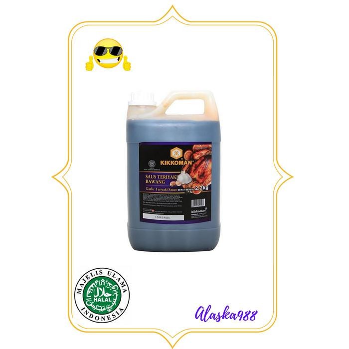 

Promo Terbatas Kikkoman Jerigen Garlic Teriyaki Sauce / Teriyaki Bawang 2,2 Kg/ 2L