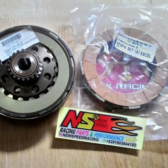 kampas kopling tk racing vespa