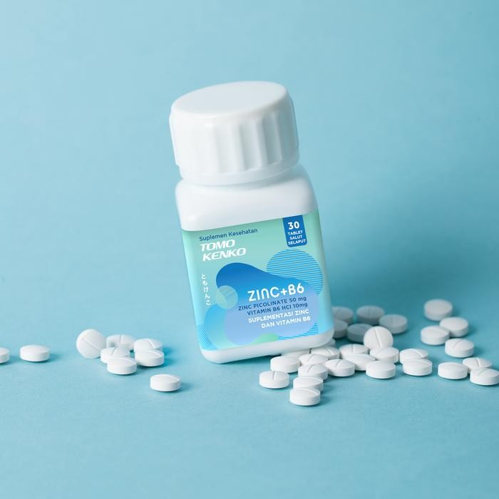 TERLARIS TOMO KENKO ZINC + VIT B6 Bebas Gluten SALE