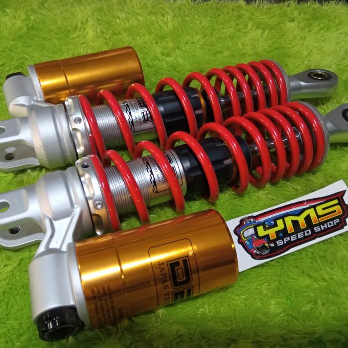Shock belakang DBS nouvo uk 280 model tabung bawah ulir merah