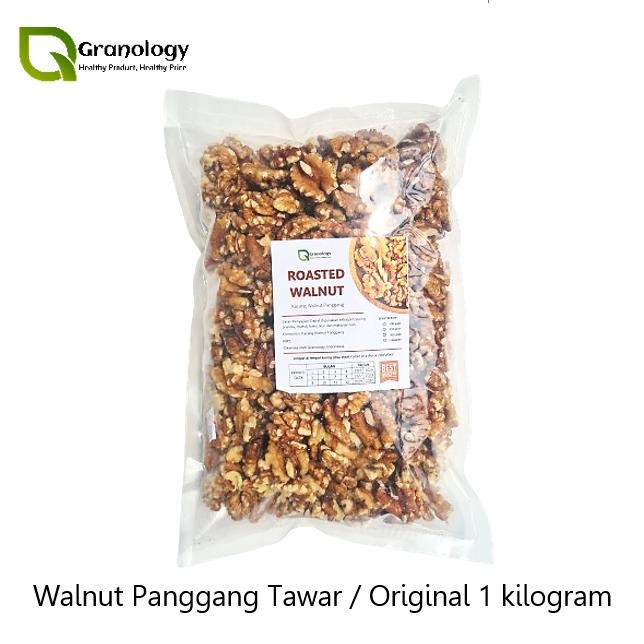 

PastikanTerjaminMutunya- Kacang Walnut Oven / Roasted Walnut (1 kilogram) by Granology