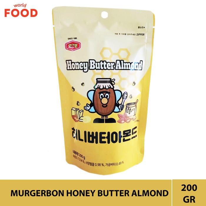 

PastikanTerjaminMutunya- MURGERBON HONEY BUTTER ALMOND 200GR