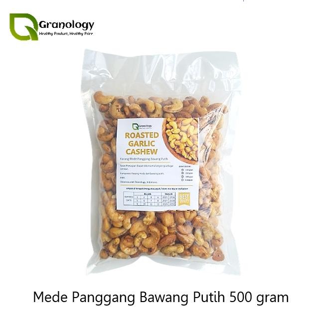 

PastikanTerjaminMutunya- Roasted Garlic Cashew Nut / Mede Panggang Bawang Putih (500 gram)