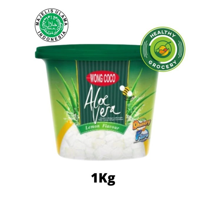 

PastikanTerjaminMutunya- Wong Coco Aloe Vera Lemon Flavour 1kg / Rasa Lemon