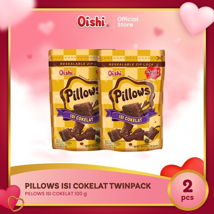 

PastikanTerjaminMutunya- Pillows Isi Cokelat - Twinpack