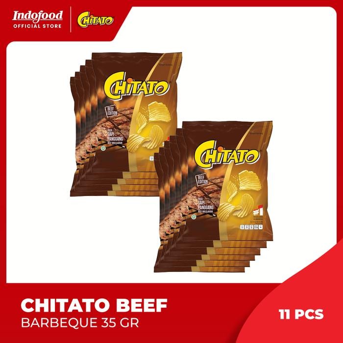 

PastikanTerjaminMutunya- 11 Pcs - Chitato Beef Barbeque 35 Gr