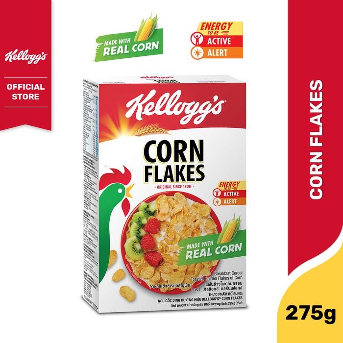 

PastikanTerjaminMutunya- Kelloggs Corn Flakes Sereal 275g