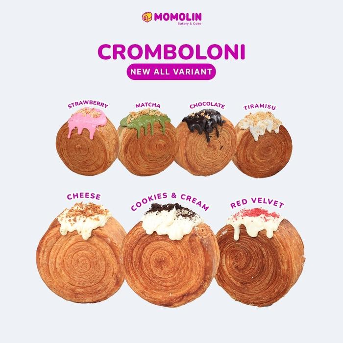 

PastikanTerjaminMutunya- Cromboloni Viral Varian Rasa - Cromboloni Roti Croisant Momolin Bakery