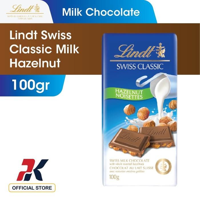 

PastikanTerjaminMutunya- Lindt Swiss Classic Milk Hazelnut 100gr