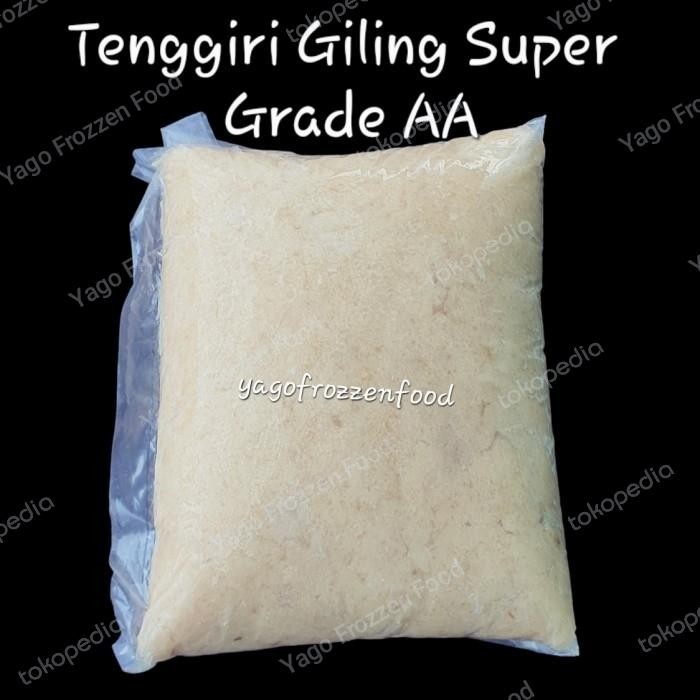 

PastikanTerjaminMutunya- Tenggiri Giling Super Mpek-mpek/Daging Tenggiri Giling Super