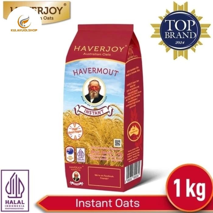 

PastikanTerjaminMutunya- Haverjoy Instan Oats 1kg