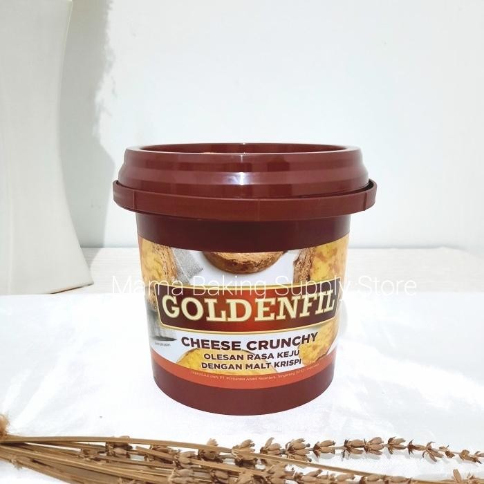 

PastikanTerjaminMutunya- GOLDENFIL Selai Keju Cheese Crunchy Spread 1 Kg