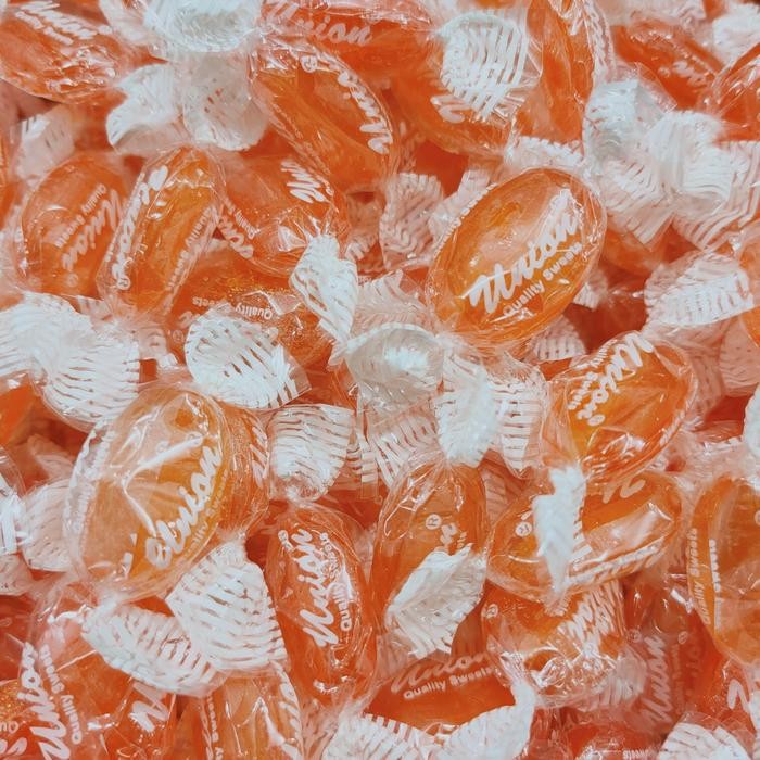 

PastikanTerjaminMutunya- permen rasa jeruk union.jadul 250gr