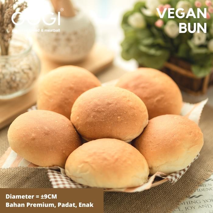 

PastikanTerjaminMutunya- Roti Bun VEGAN Burger Roti Bun VEGAN PREMIUM Isi 6 Pcs