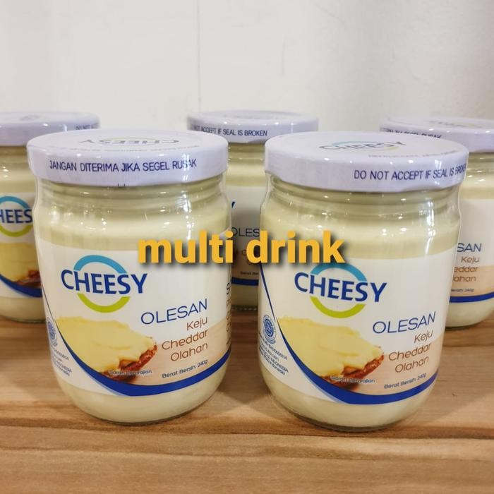 

PastikanTerjaminMutunya- Keju chessy spread 240gr/selai olesan keju halal/ chessy chesse spread