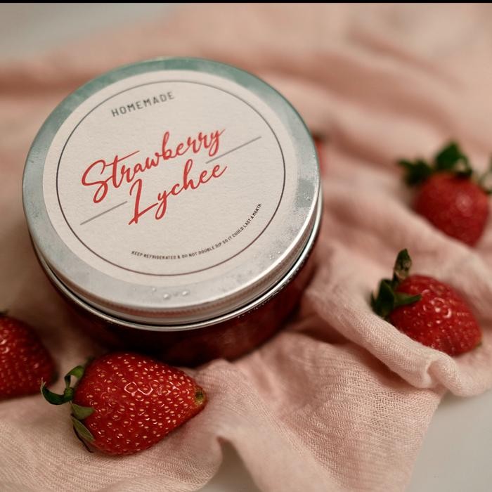 

PastikanTerjaminMutunya- Strawberry lychee jam / selai strawberry lychee