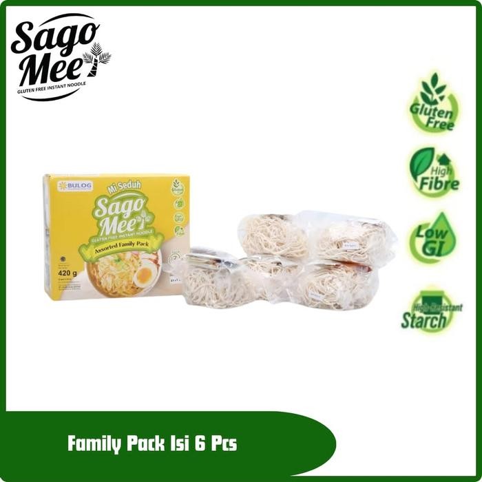 

SemuAReadyYaB0Zq- SAGO MEE ASSORTED FAMILY PACK (ISI 6 PACK) GLUTEN FREE NOODLE SEHAT