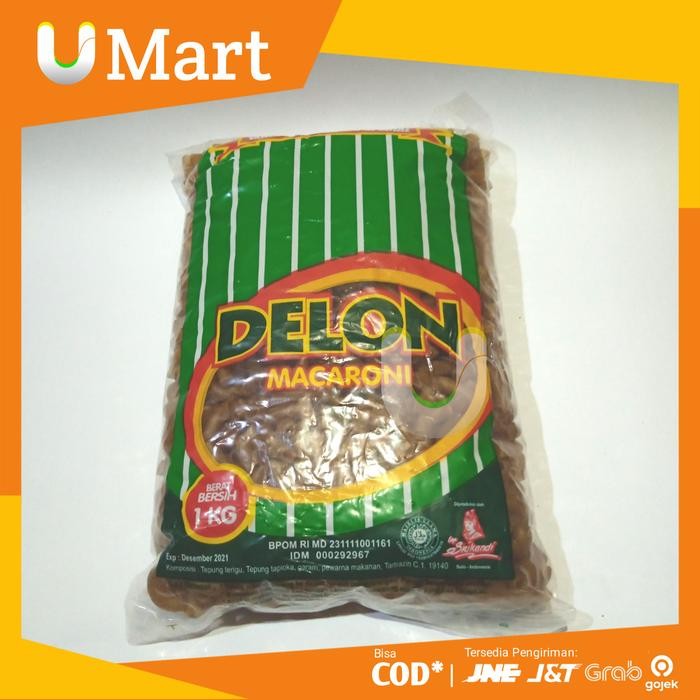 

SemuAReadyYaB0Zq- U Mart - Makaroni 1kg Goreng Pipa Mentah Macaroni Merk Delon Coklat