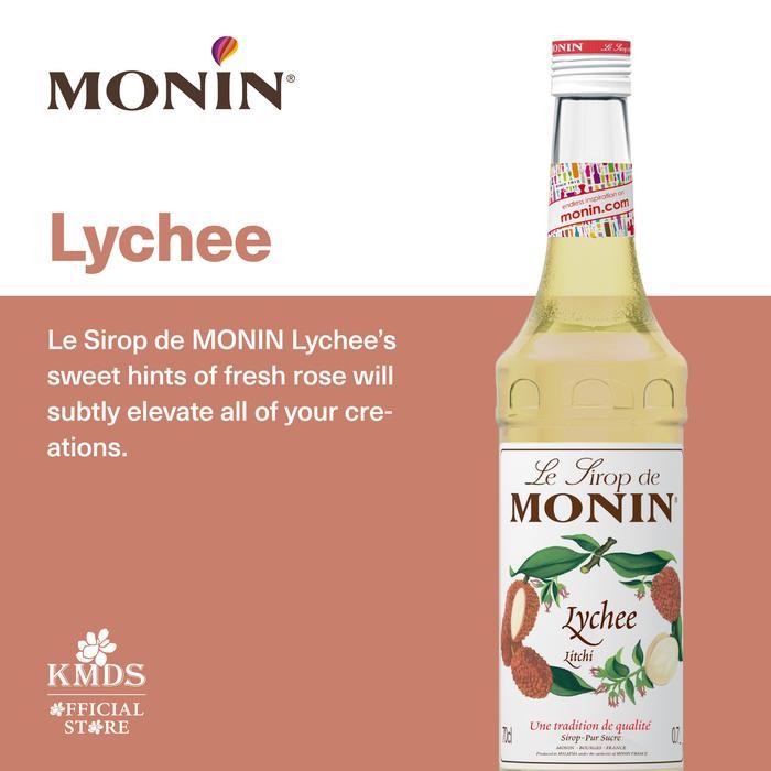 

St0ckMelimpAh- MONIN Lychee syrup 70 CL 700 ML