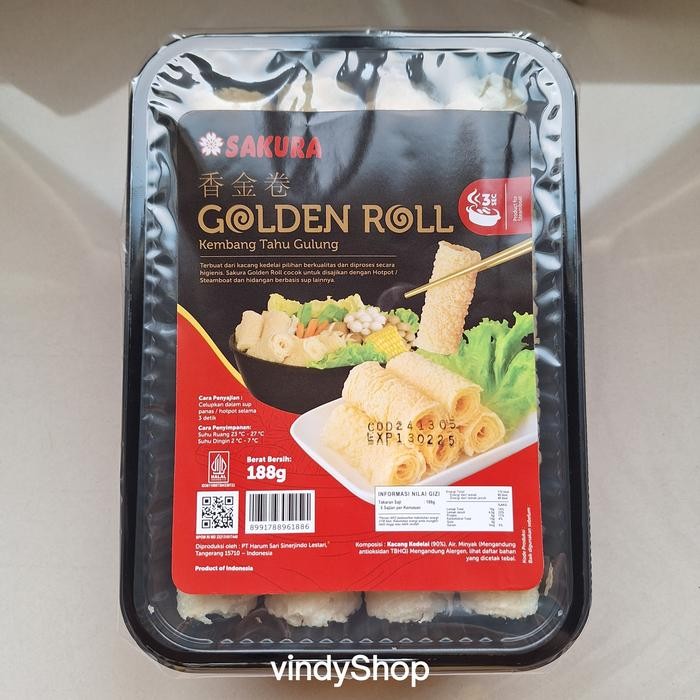 

BnyKBonusBelidiMari- Sakura Ringroll Kembang Tahu Gulung Per Pack