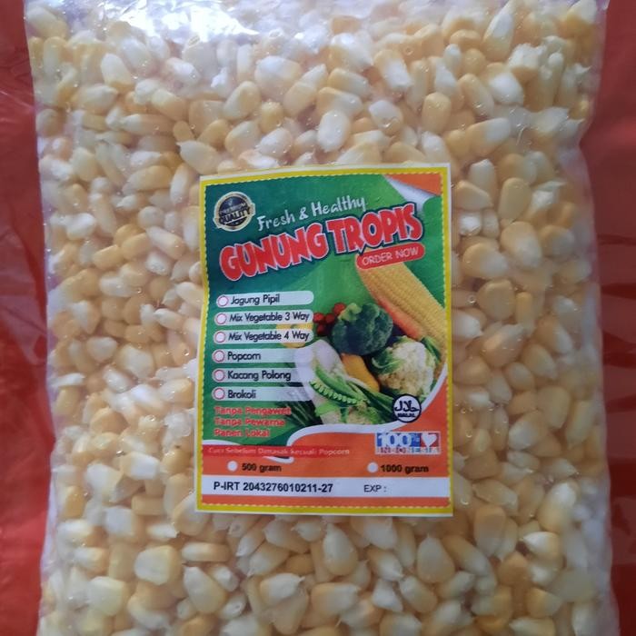 

BnyKBonusBelidiMari- Sweet Corn Jagung Pipil Manis Bisa untuk Jasuke, bubur bayi 1 kg