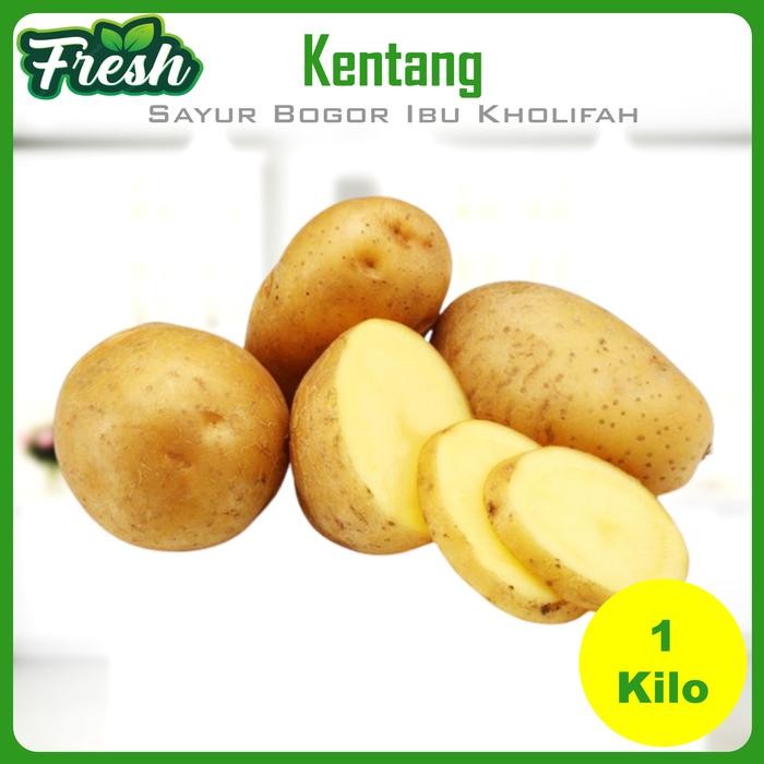 

BnyKBonusBelidiMari- Kentang Sayur 1Kg Sayur Sayuran Makanan Segar Bogor