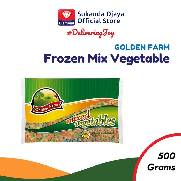 

BnyKBonusBelidiMari- Golden Farm Vegetable Mix Vegetable Sayuran Beku 500 gr