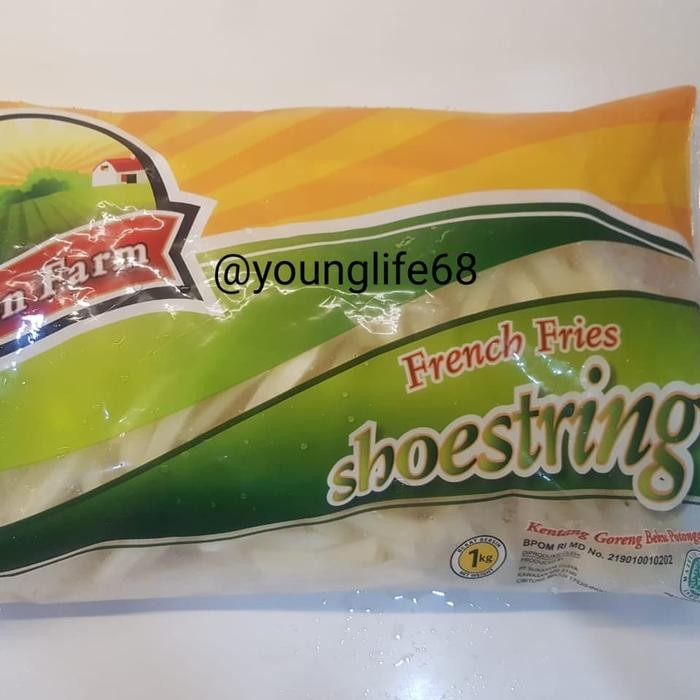 

BnyKBonusBelidiMari- KENTANG GORENG/FRENCH FRIES SHOESTRING GOLDEN FARM 500GR