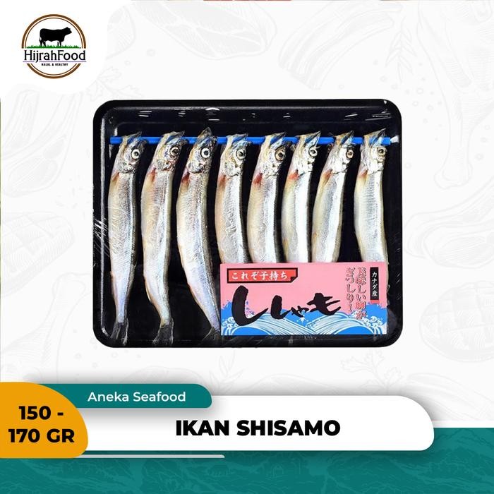 

PastiFreShNya- Ikan Shisamo Capelin Shisamo Fish Ikan Isi Telur