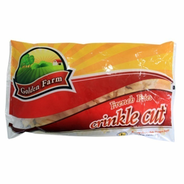 

BnyKBonusBelidiMari- GOLDEN FARM French Fries Crinkle Cut 1 kg