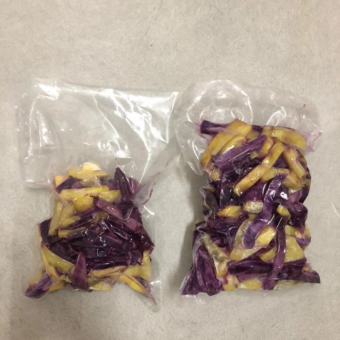 

BnyKBonusBelidiMari- Mix sweet potato fries (frozen) / ubi organik potong French fries
