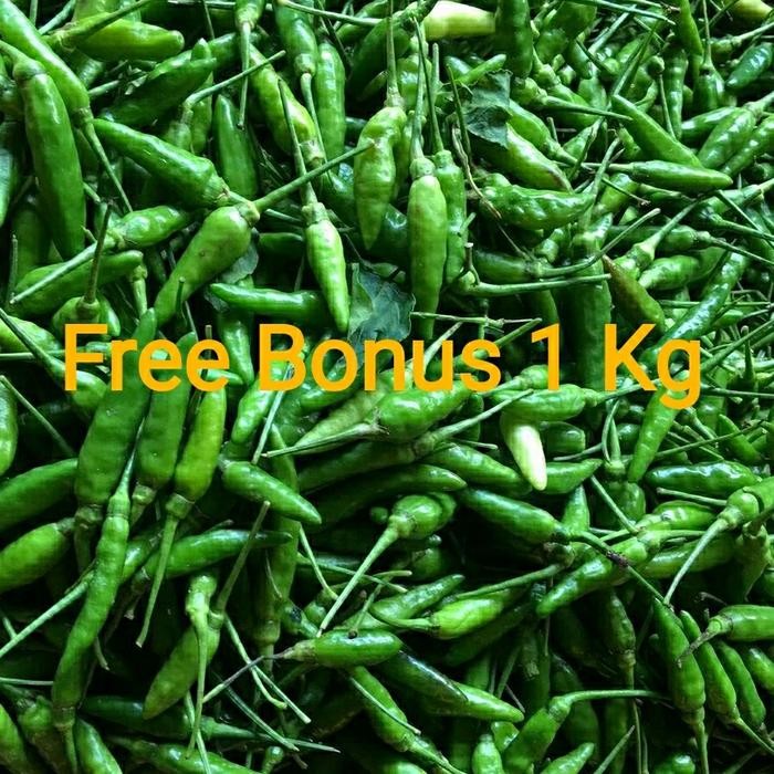 

BnyKBonusBelidiMari- Cabe Rawit Hijau 250gr + Gratis Bonus