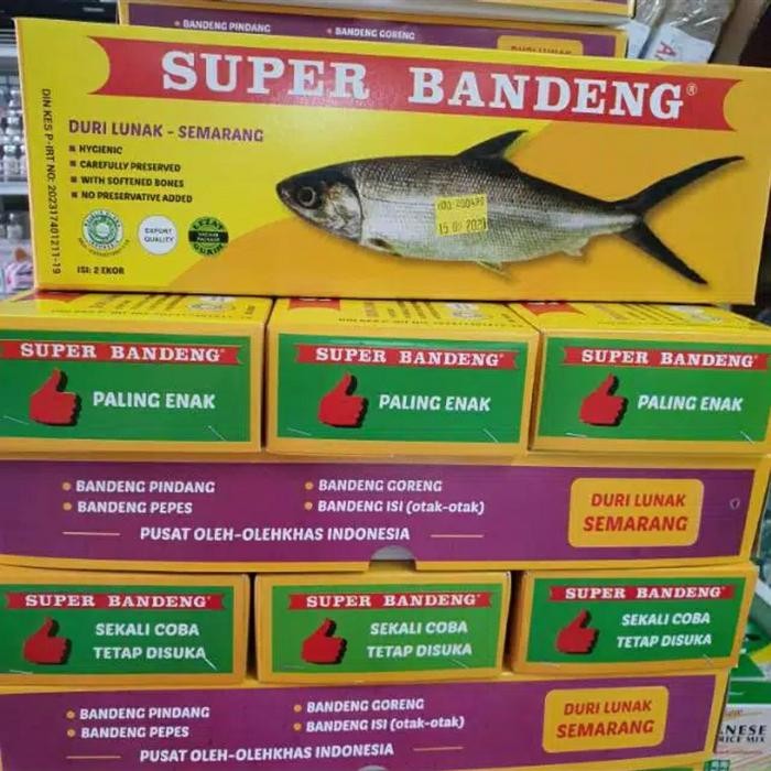 

PastiFreShNya- Ikan Super Bandeng presto duri lunak khas semarang
