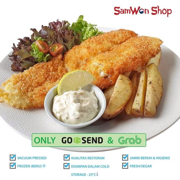 

PastiFreShNya- IKAN DORY FROZEN FILLET PREMIUM 1KG FISH N CHIP DORI TANPA TULANG