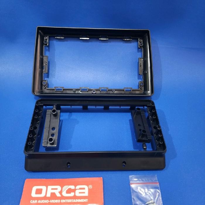 Langsung Gas. Frame Head Unit Android 9 Inch Mobil Calya Sigra Model Slim Merek Orca
