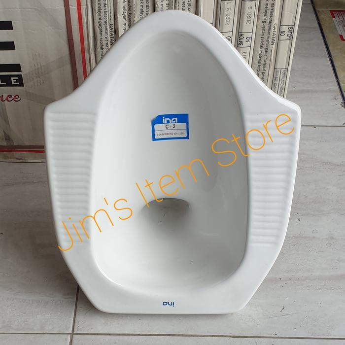 PREMIUM Closet Jongkok INA C2 White / Putih