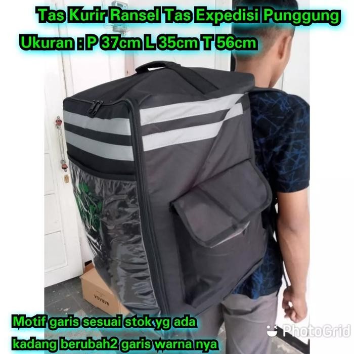 PREMIUM Tas ransel kurir Tas kurir gendong belakang Tas Kurir Punggungdelivery