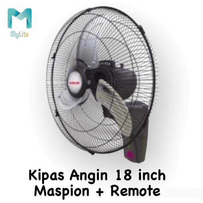 Kipas Angin Maspion 18 Inch + Remote Control Promo
