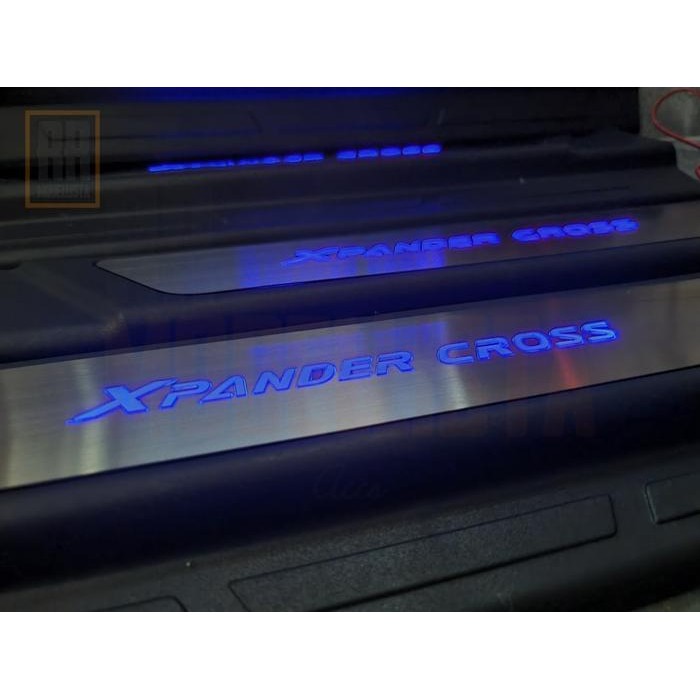 Cuci Gudang.. Sill Plate Mitsubishi Xpander Cross Led/Sillplate Xpander Cross Led