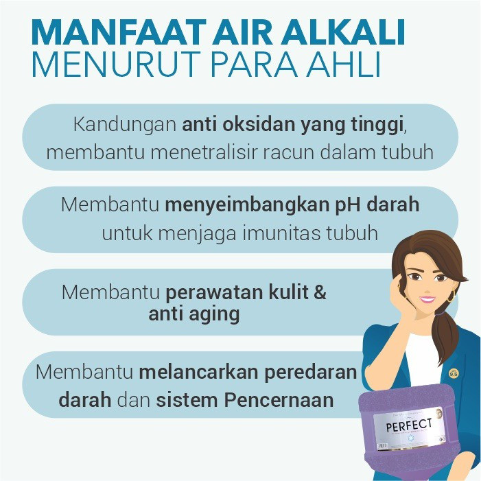 

Perfect - Alkaline Water 200ml Pembelian Minimal 6 Karton