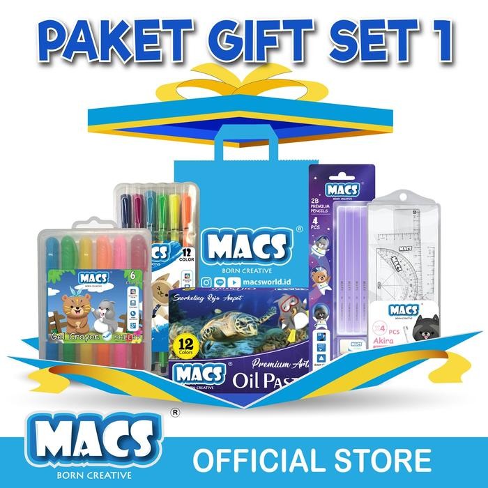 

Macs Gift Set 1 / Hampers / Crayon