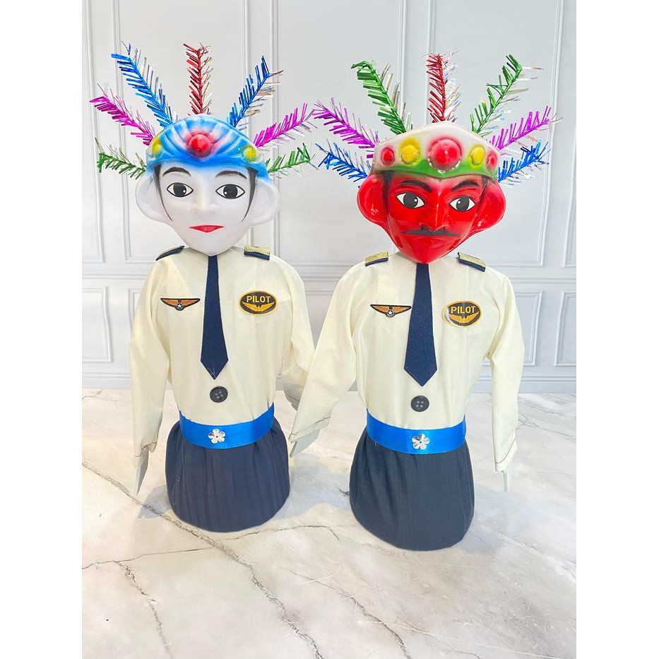 Ondel ondel Masuk Tangan / Miniatur Ondel Ondel *