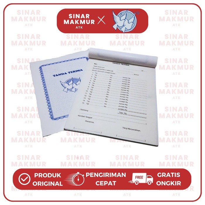 

Buku Tanda Terima/Bukti Penerimaan NCR Rangkap Meati (Pak)