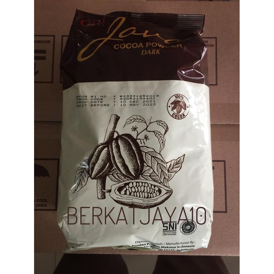 

OH BT JAVA DARK COCOA POWDER 1KG COKLAT BUBUK PREMIUM KETO