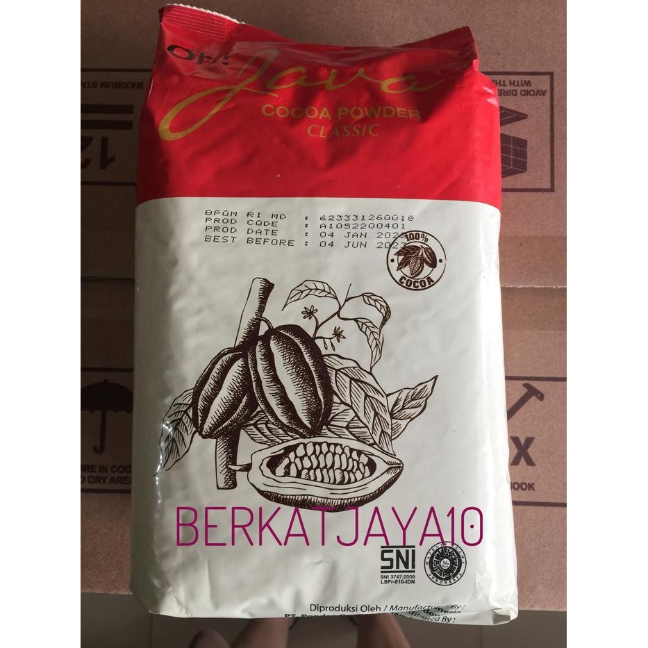 

BT JAVA CLASSIC COCOA POWDER BUBUK COKLAT KAKAO 1KG