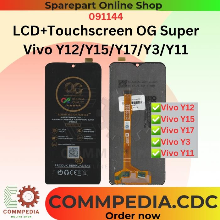 TERMURAH - LCD Vivo Y12/Y15/Y17/Y3 2019 +Touchscreen