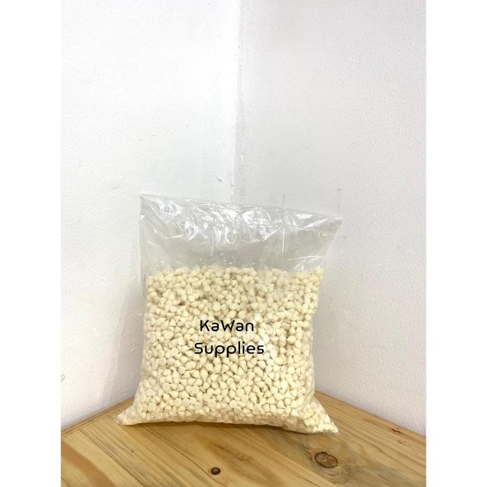 

CHOCO CHIP WHITE CHOCO 1KG MERK TULIP REPACK - CHIP COKLAT PUTIH