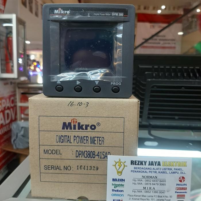 

POWER METER DIGITAL DPM380B MIKRO