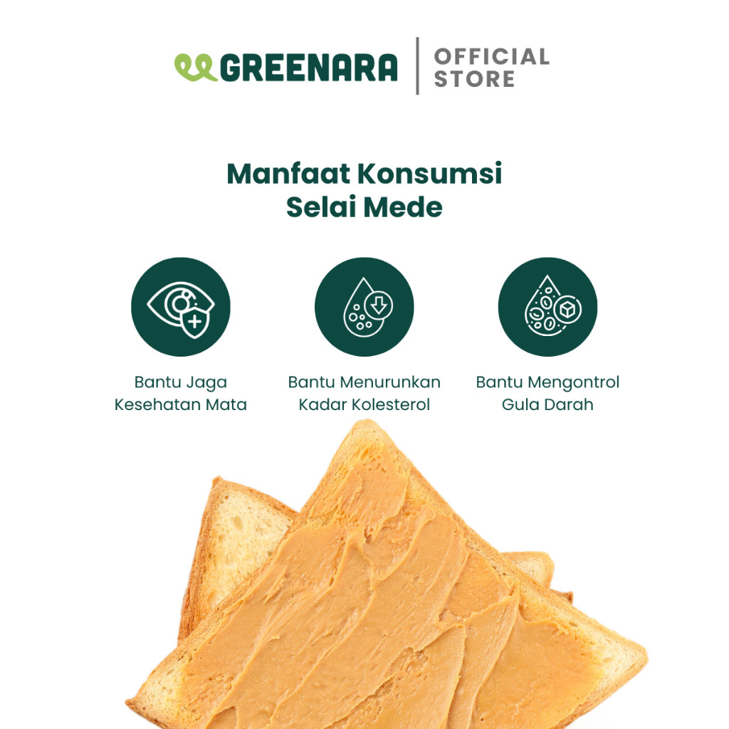 

Greenara Natural Unsweetened Cashew Butter 230gr Low Cale / Selai Kacang Mede Alami Tanpa Gula