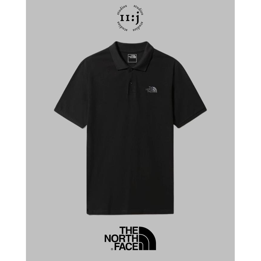 Modo- Kaos Polo The North Face Calpine Polo Shirt Tnf Asli Original - Black